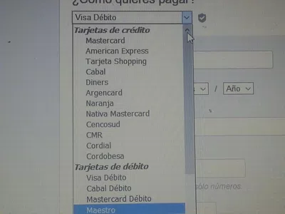 No puedo recibir pagos con visa en mercado pago