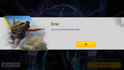 No inisia sección con mi cuenta de facebook free id no valido