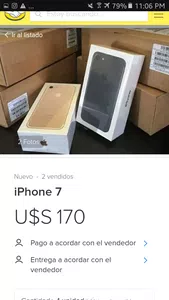 Un celular 7 plus