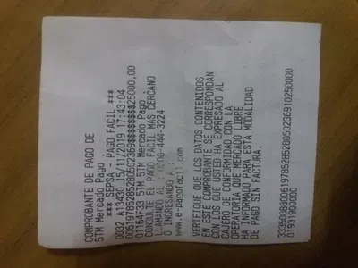 Acreditacion de pago