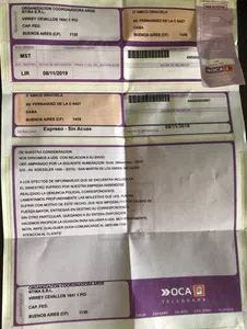 Hurto de envíos por oca