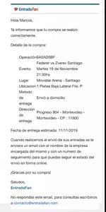 Entradafan probable estafa