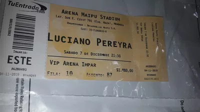 Me mandaron mal la entrada