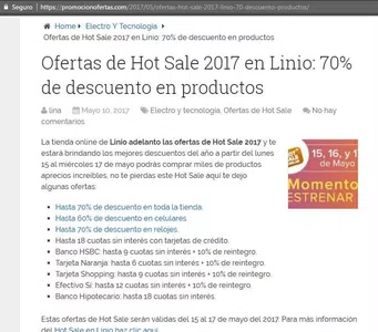 Falta de reintegro 10% tarjeta naranja hot sale 16/05/2017