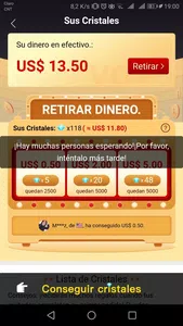 Vova no me deja canjear cristales