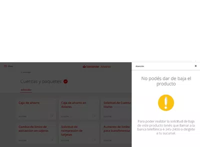 Quiero cerrar mi cuenta y tarjeta de credito