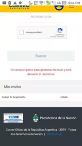 No me notificaron y se venció el plazo para retirar una compra internacional