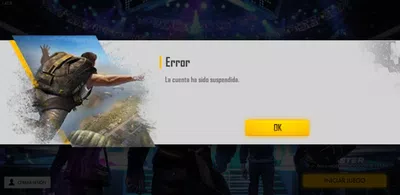 Tu cuenta a sido suspendida