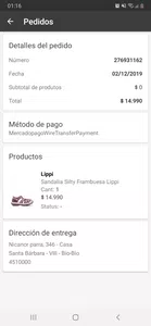 Seguimiento de mi pedido