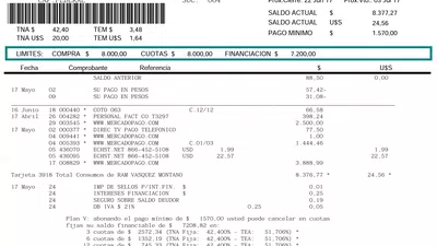 Reposición del dinero descontado