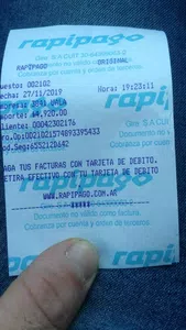 Reclamo de dinero