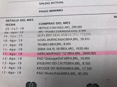 Desconocimiento de cargo