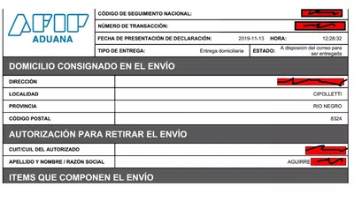Correo argentino de neuquen se quedo con mi pedido