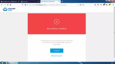 Me suspendieron la cuenta