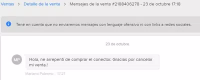 No excluyen reclamo por cancelación de compra