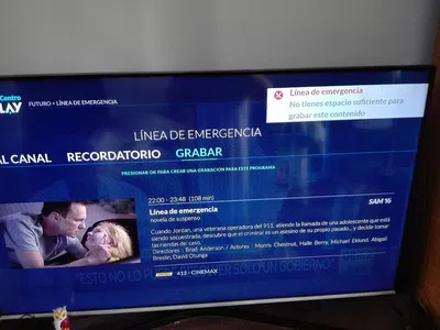 No me permite grabar programas