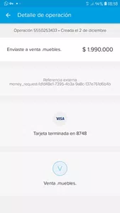 Deseo que mercado libre me devuelva un dinero de las compras realizadas