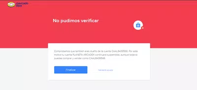 Suspendieron mi cuenta