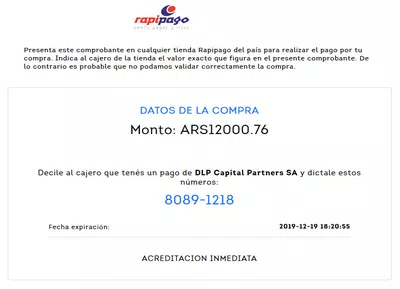 Venta de repuesto