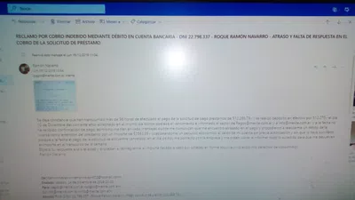 Reclamo por abusivo en una solicitud de préstamo - merite s.a. ironcloud finance
