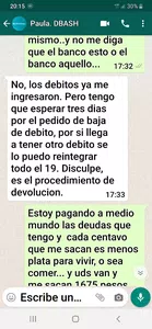 Debito bancario indebido