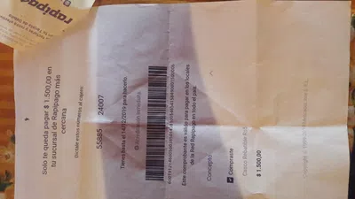 Efectue un pago por un producto  nunca me llego