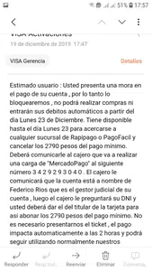 Un correo estafa involucrando a mercado pago