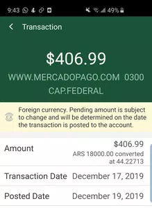 Problema con un pago