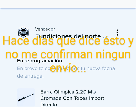 Mercado libre no me manda el producto, no me da explicaciones ni posibilidad de