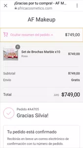Estafa de africa cosmetics o shop africa o af cosmetics