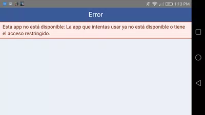 Suspensión de cuenta