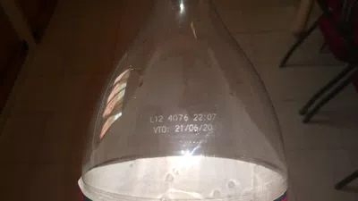 Gaseosa con gusto raro