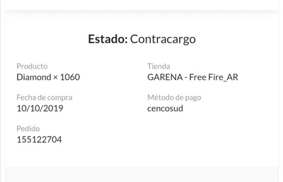 Suspensión cuenta free fire
