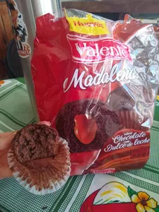 Magdalenas sin dulce de leche