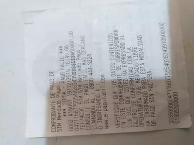 No fue entregado los ladrillos y cemento