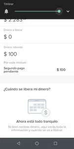 Segundo pago pendiente