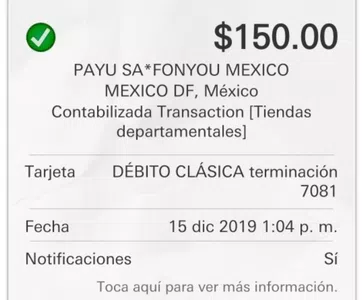 Me cobraron dinero