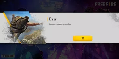 Me suspendieron la cuenta de free fire