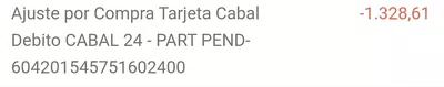 Me descontaron plata
