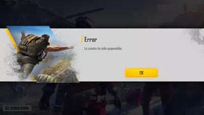 Cuenta suspendida