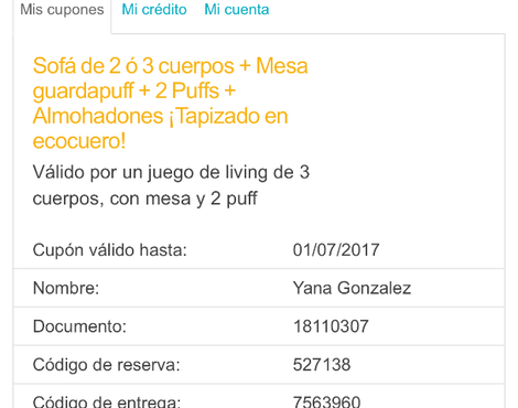 Solicito entrega del producto o devolución del dinero