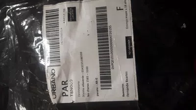 Me trajeron 1 bolsa cuando son 2