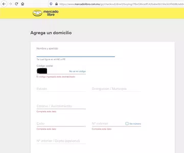 "el código ingresado está deshabilitado"