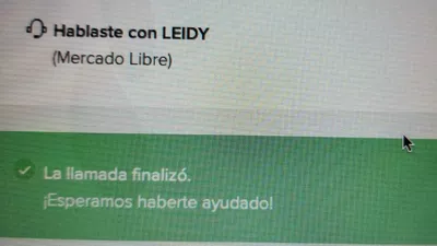 Mercado libre admite reclamos del comprador  que aun no ha recibido su compra