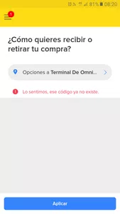 Código postal ya no existe