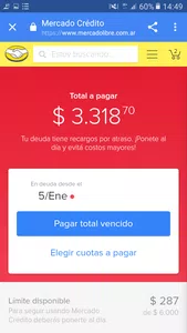Cambio de vencimiento