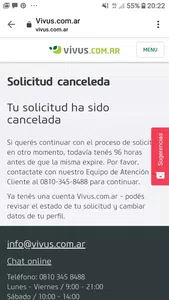 Solicitud reprogramación deuda