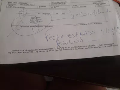 No recibo la factura