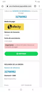 Cuenta suspendida