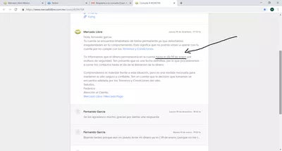 Mercadolibre me robo